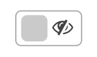 eye icon disabled