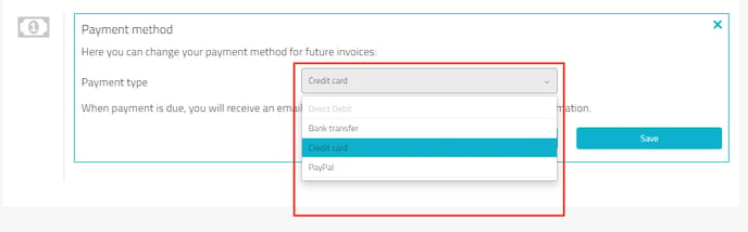 Payment options